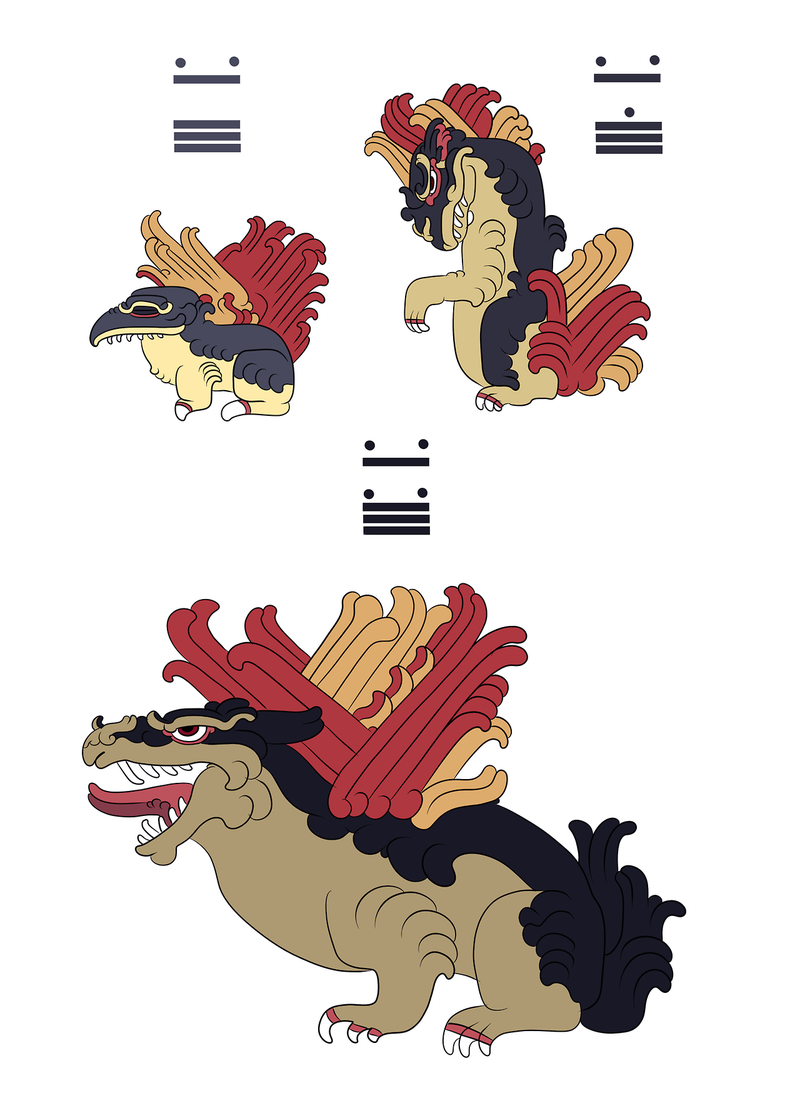 Illustration for article titled Pokémayans: Pokémon Redesigned as Mayan Monsters